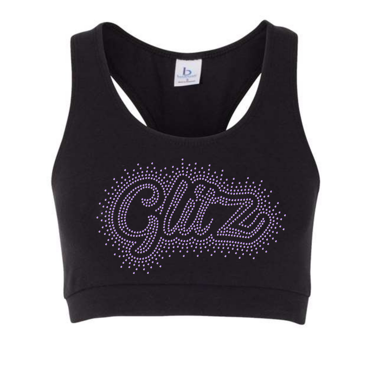 GLITZ - SPORTS BRA - RHINESTONE
