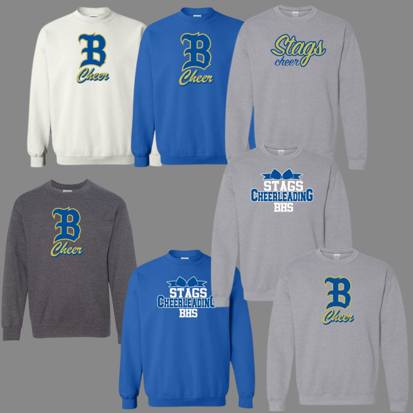 BERKELEY CHEER - FLEECE CREW