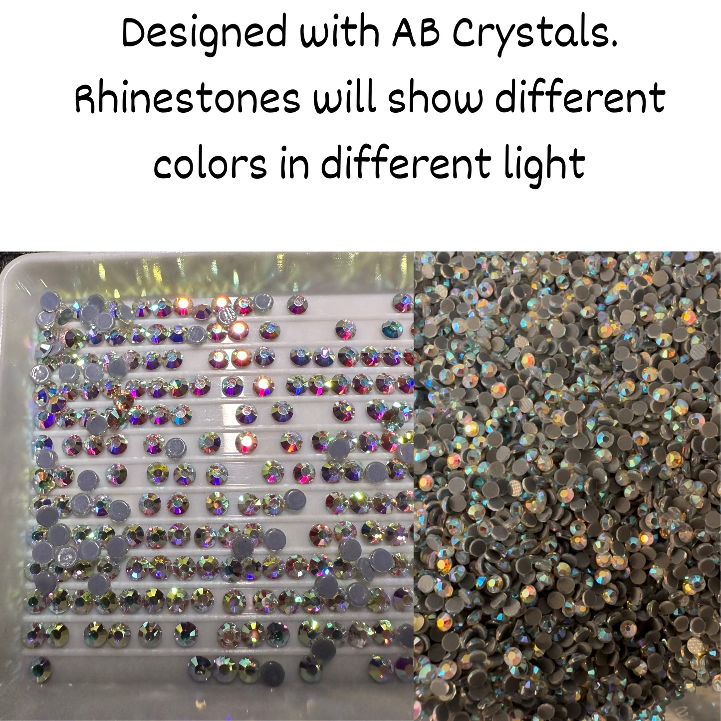 GLITTER - Joggers with Pockets - RHINESTONES