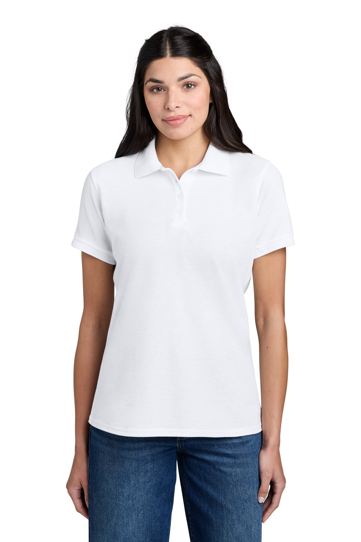 Port & Co™ Women's Core Blend Pique Polo - ladies small