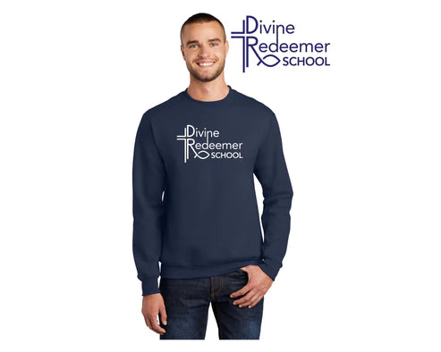 Essential Fleece Crewneck Sweatshirt - DIVINE REDEEMER