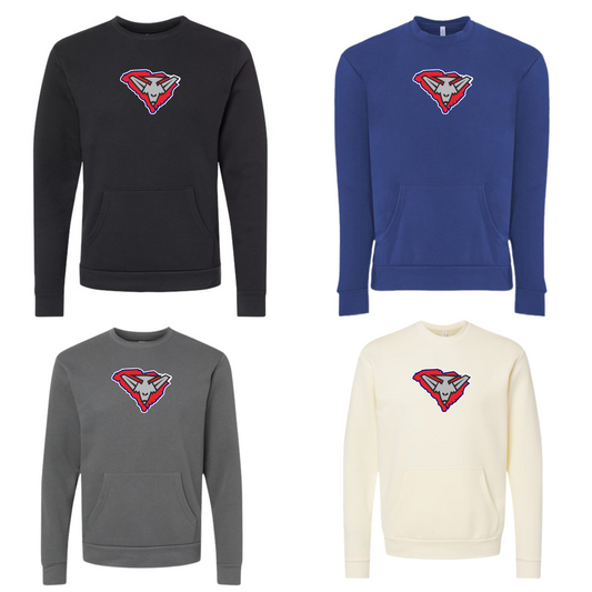 BOMBERS - Santa Cruz Pocket Crewneck Sweatshirt