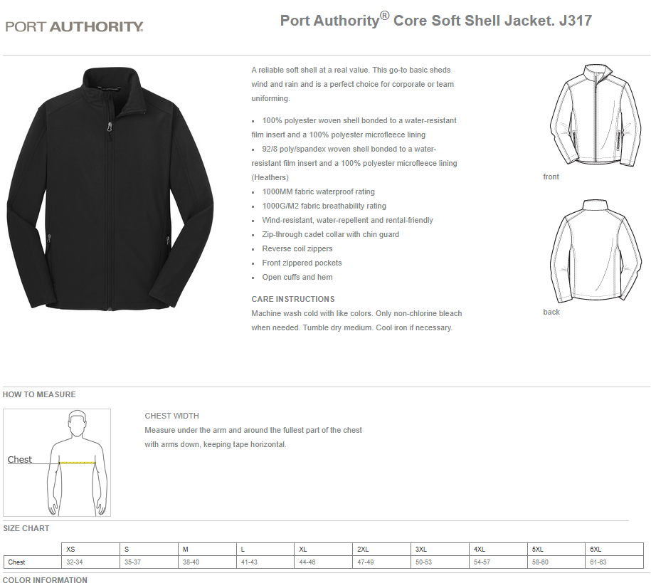 CVICU - Core Soft Shell Jacket