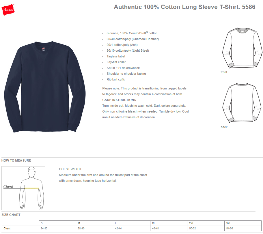 CVICU - Cotton T-Shirt - Long Sleeve