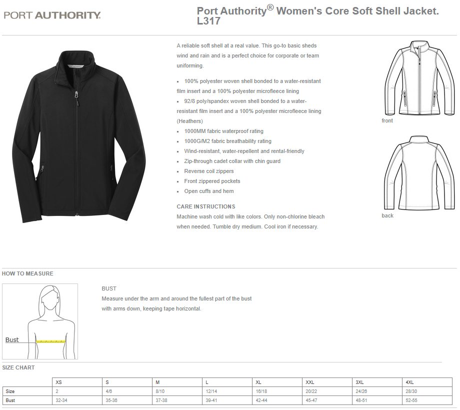 CVICU - Core Soft Shell Jacket