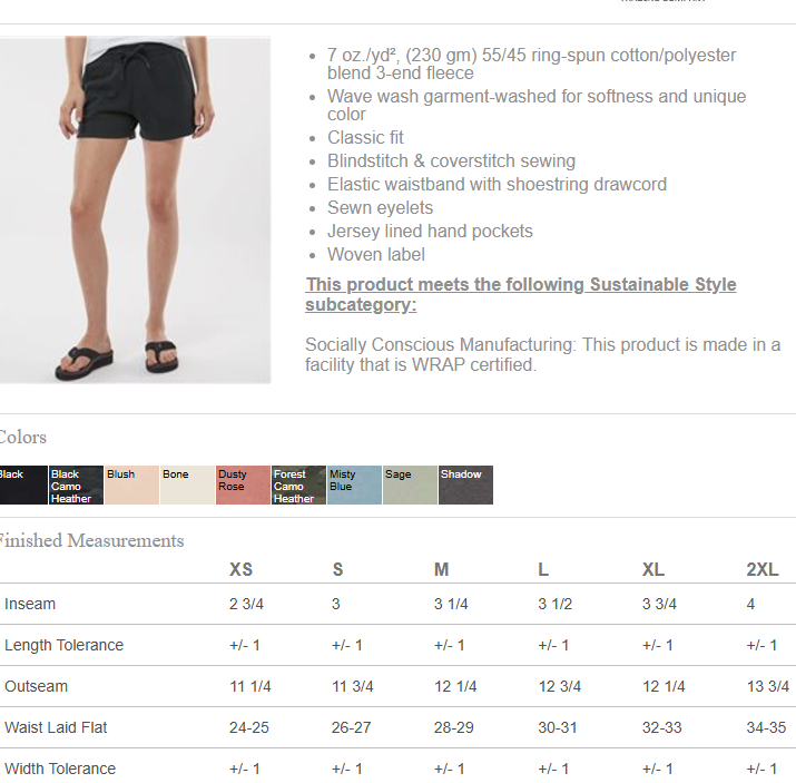 WAVE WASH FLEECE SHORTS