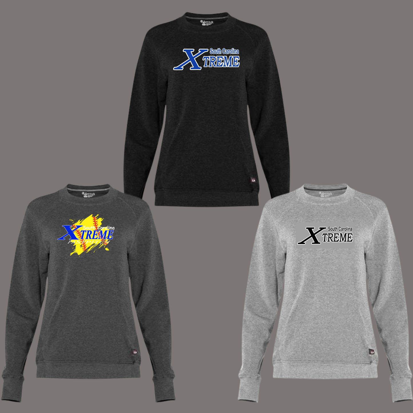 SC Xtreme Softball - - Women's French Terry Sweatshirt with pockets