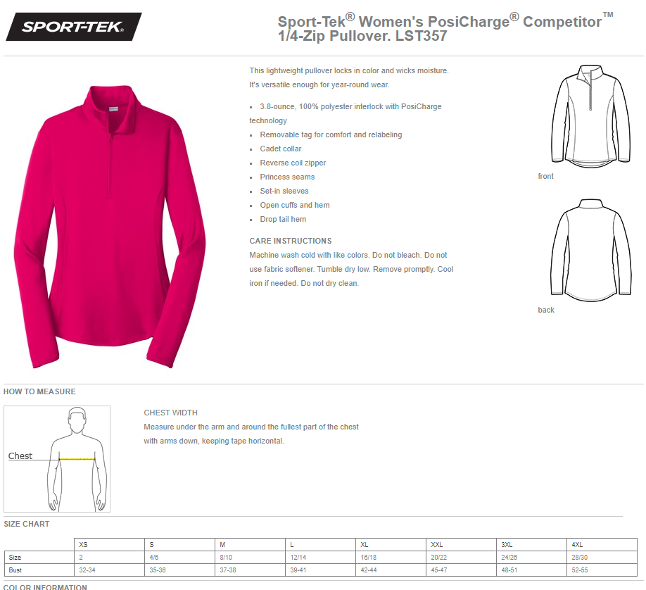 MSICU - Dry Fit - 1/4-Zip Pullover