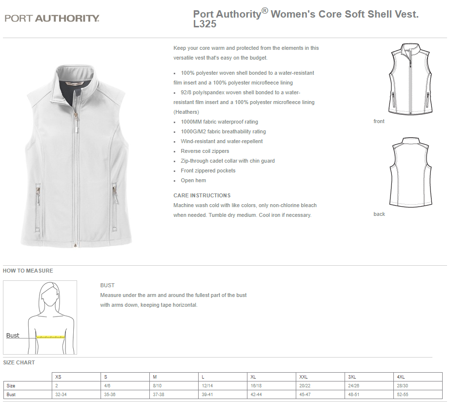 CVICU - Soft Shell Vest
