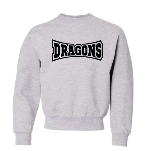 DF Bold Dragon Font Sweatshirt