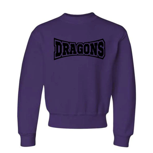 DF Bold Dragon Font Sweatshirt