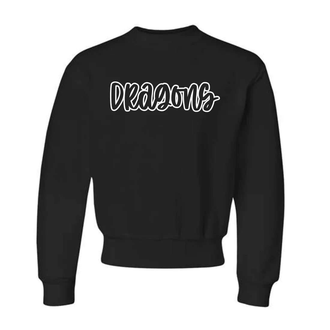 DF Bubble Dragon Font Sweatshirt
