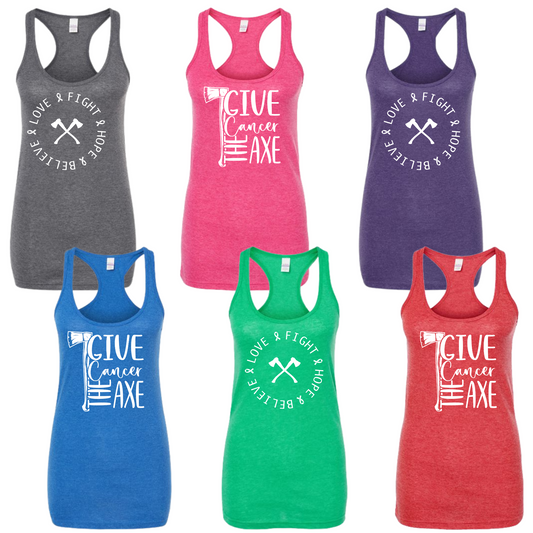AXE OF KINDNESS - LADIES TANK TOPS