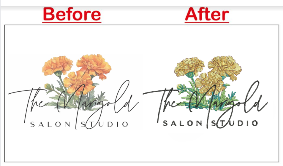ART SERVICE - DIGITIZING AND VECTORIZATION