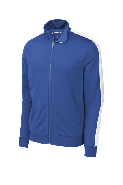 Sport-Tek ® Tricot Sleeve Stripe Track Jacket