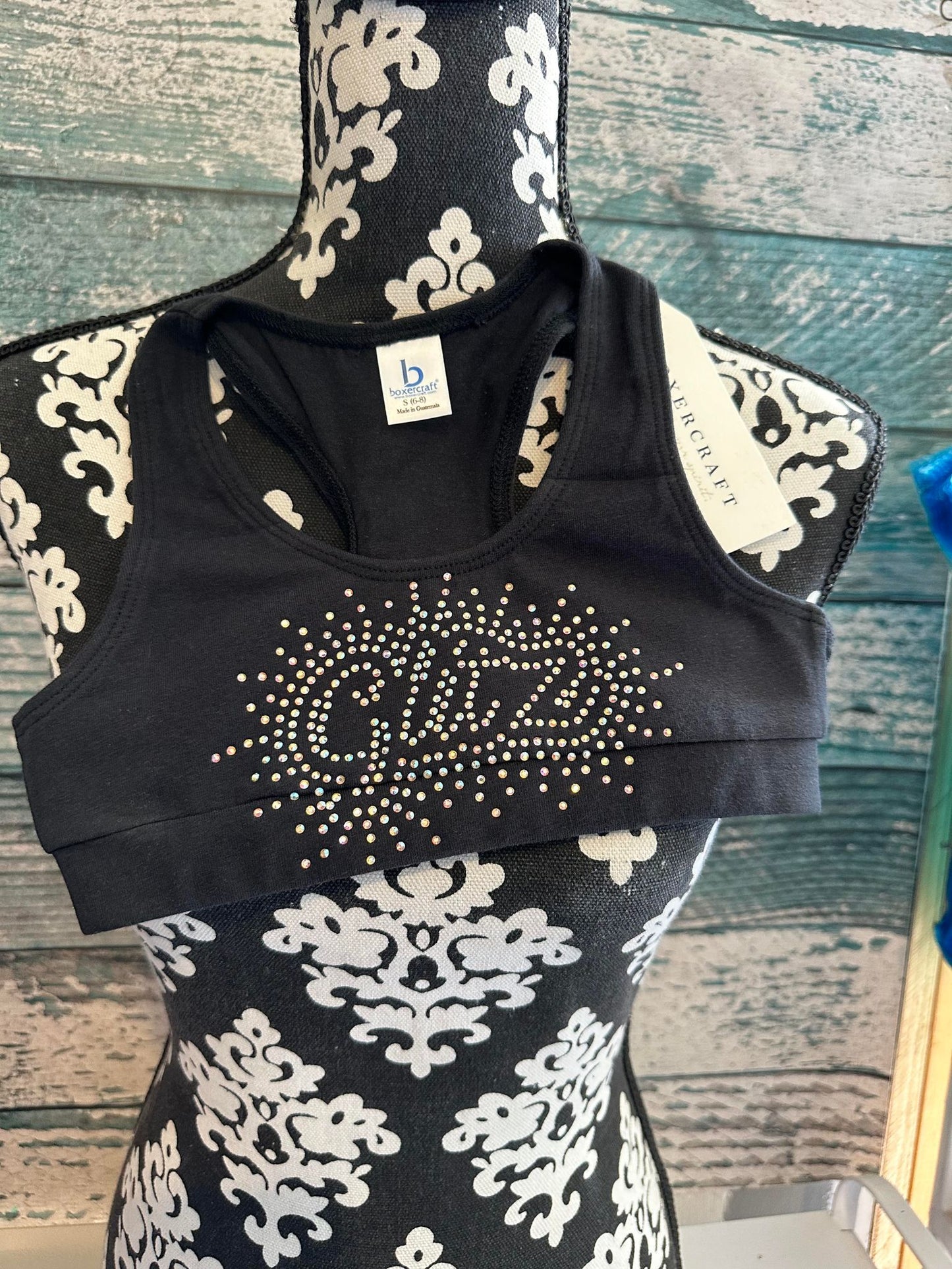 GLITZ - SPORTS BRA - RHINESTONE