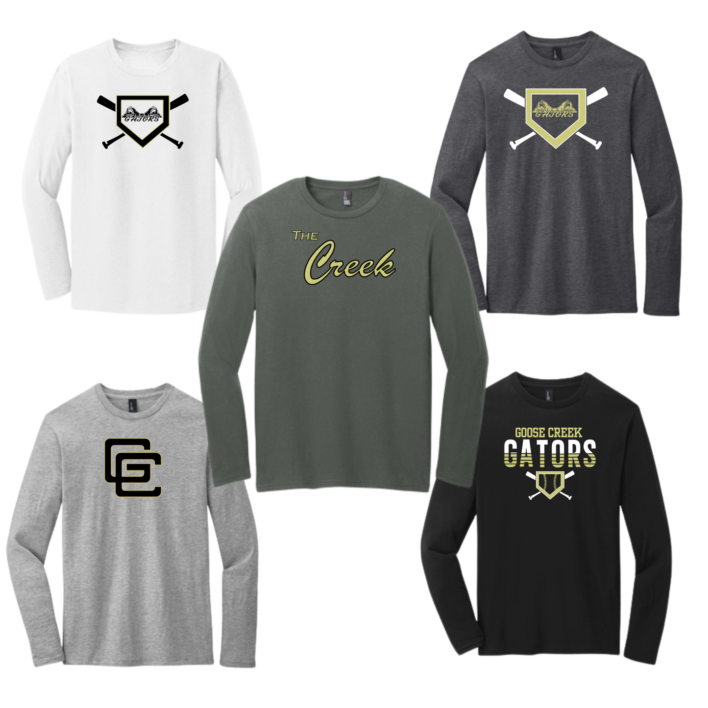 GC BASEBALL - Unisex Fine Jersey T-Shirt - LONG SLEEVE