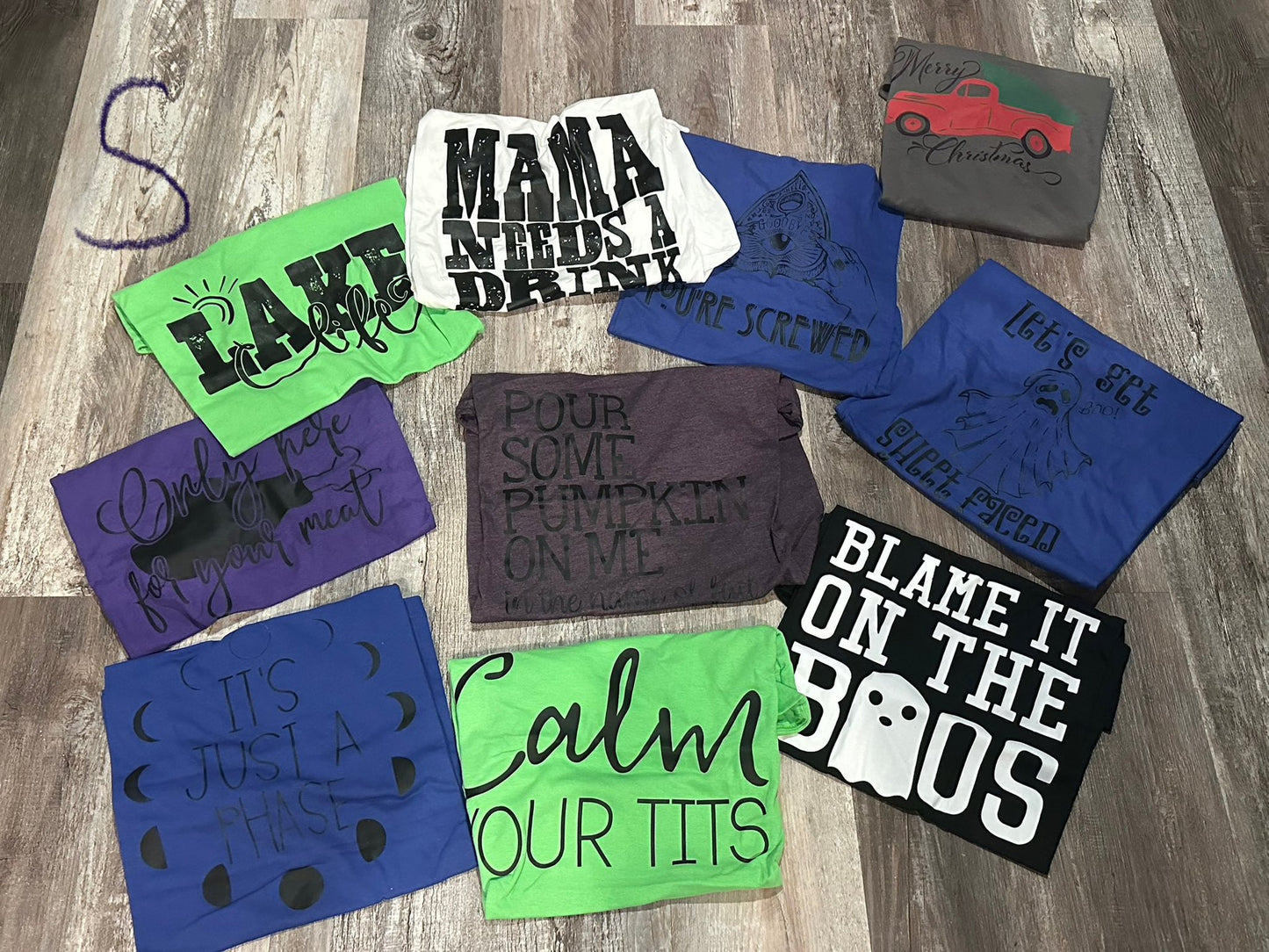 ALL SIZE SMALL TOPS - UNISEX