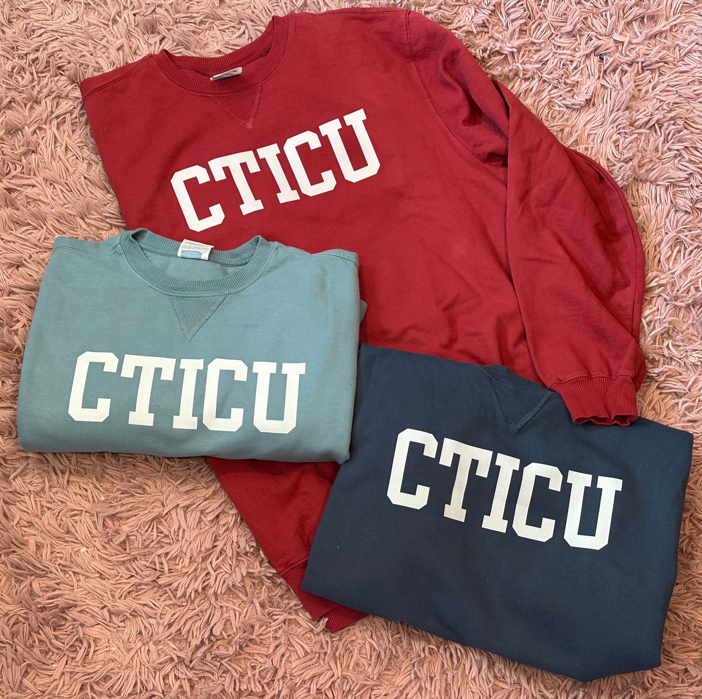CVICU - Garment-Dyed Crewneck Sweatshirt
