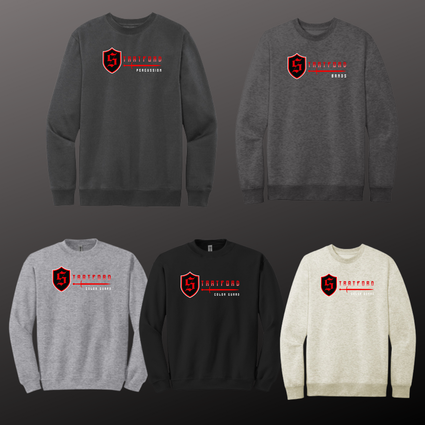 STRATFORD BAND - FLEECE CREW