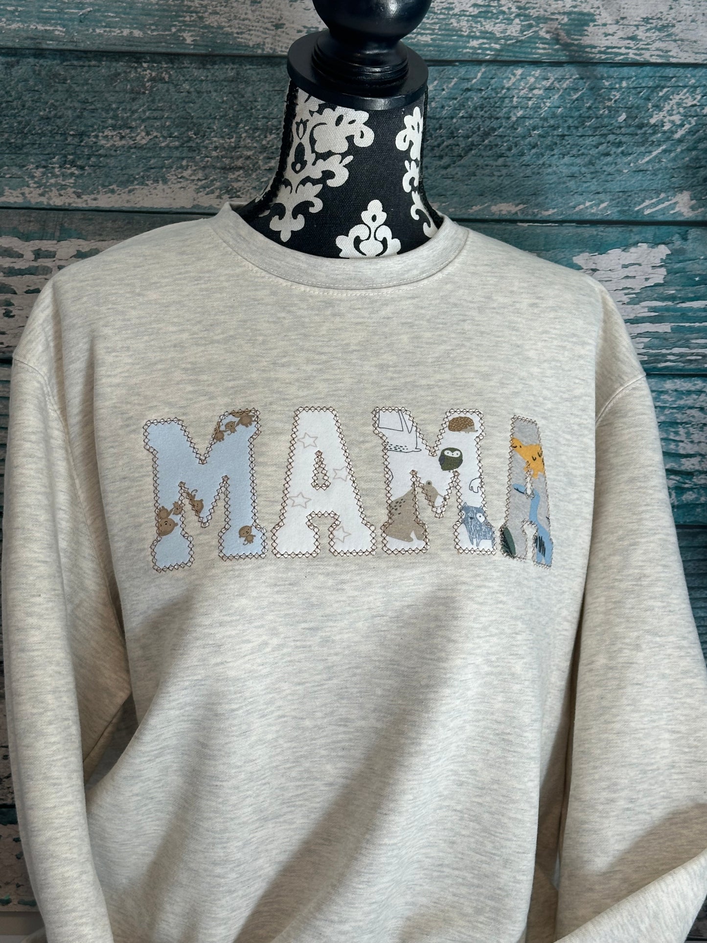 MAMA Applique Custom Sweatshirt