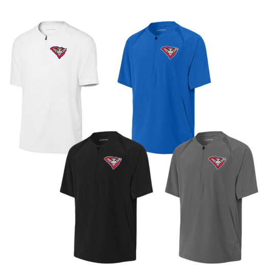 BOMBERS - Cage Short Sleeve 1/4-Zip Jacket