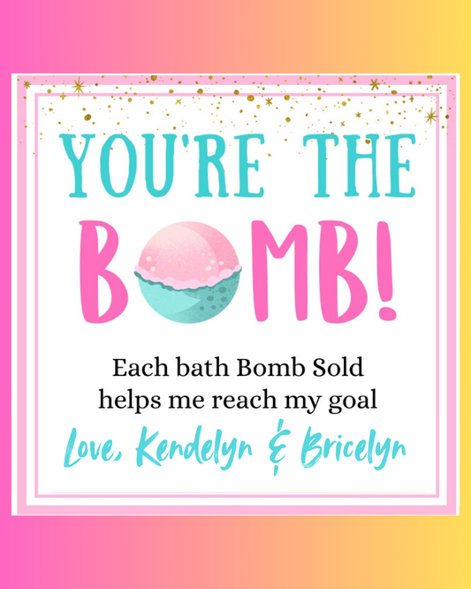 Bath Bomb Fundraiser - Kendelyn & Bricelyn Farmer
