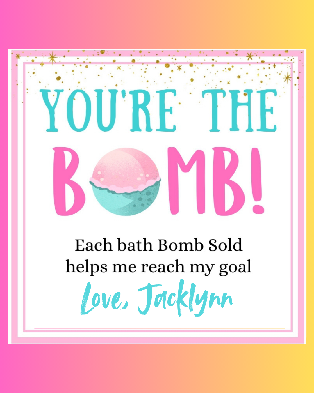 Bath Bomb Fundraiser - Jacklynn Jenkins