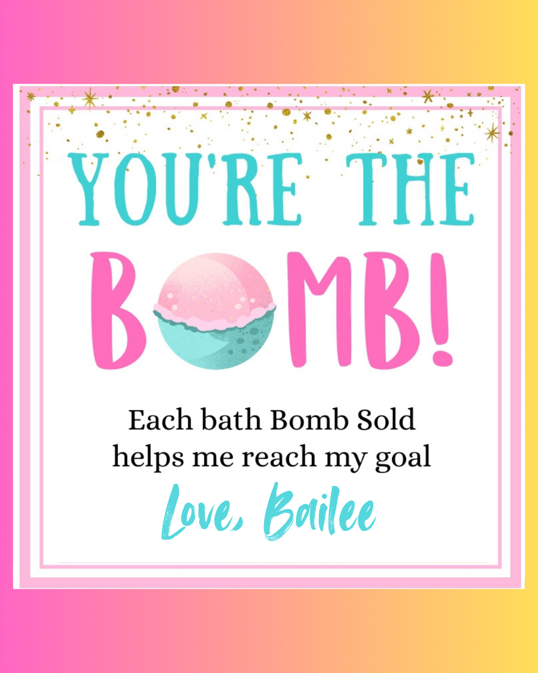Bath Bomb Fundraiser - BAILEE CRAMER