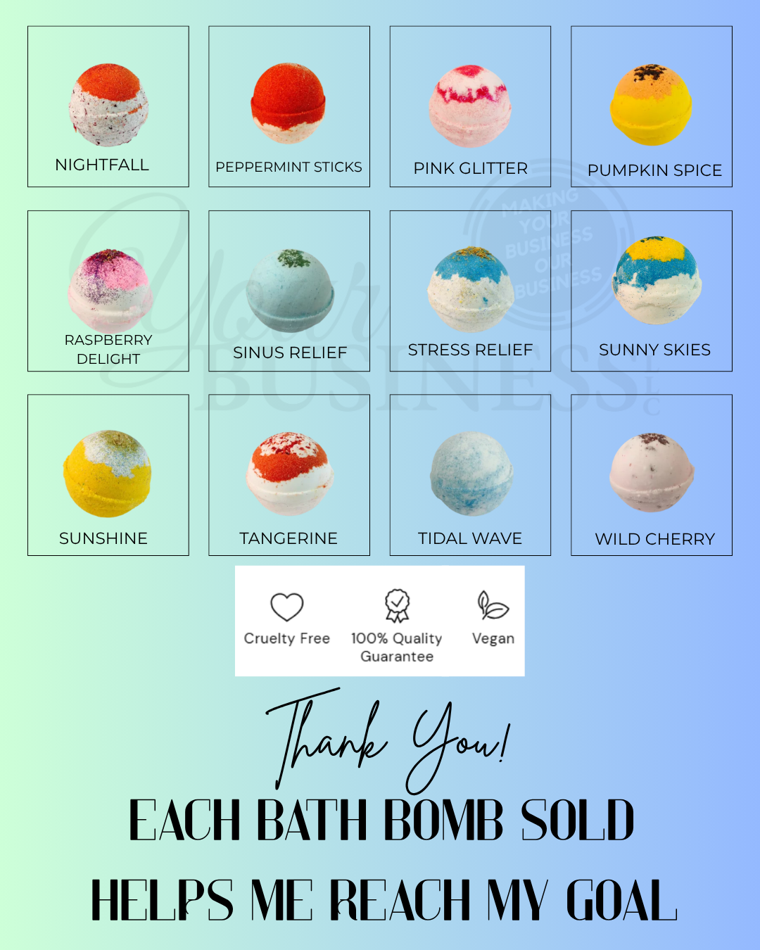 Bath Bomb Fundraiser - Jacklynn Jenkins