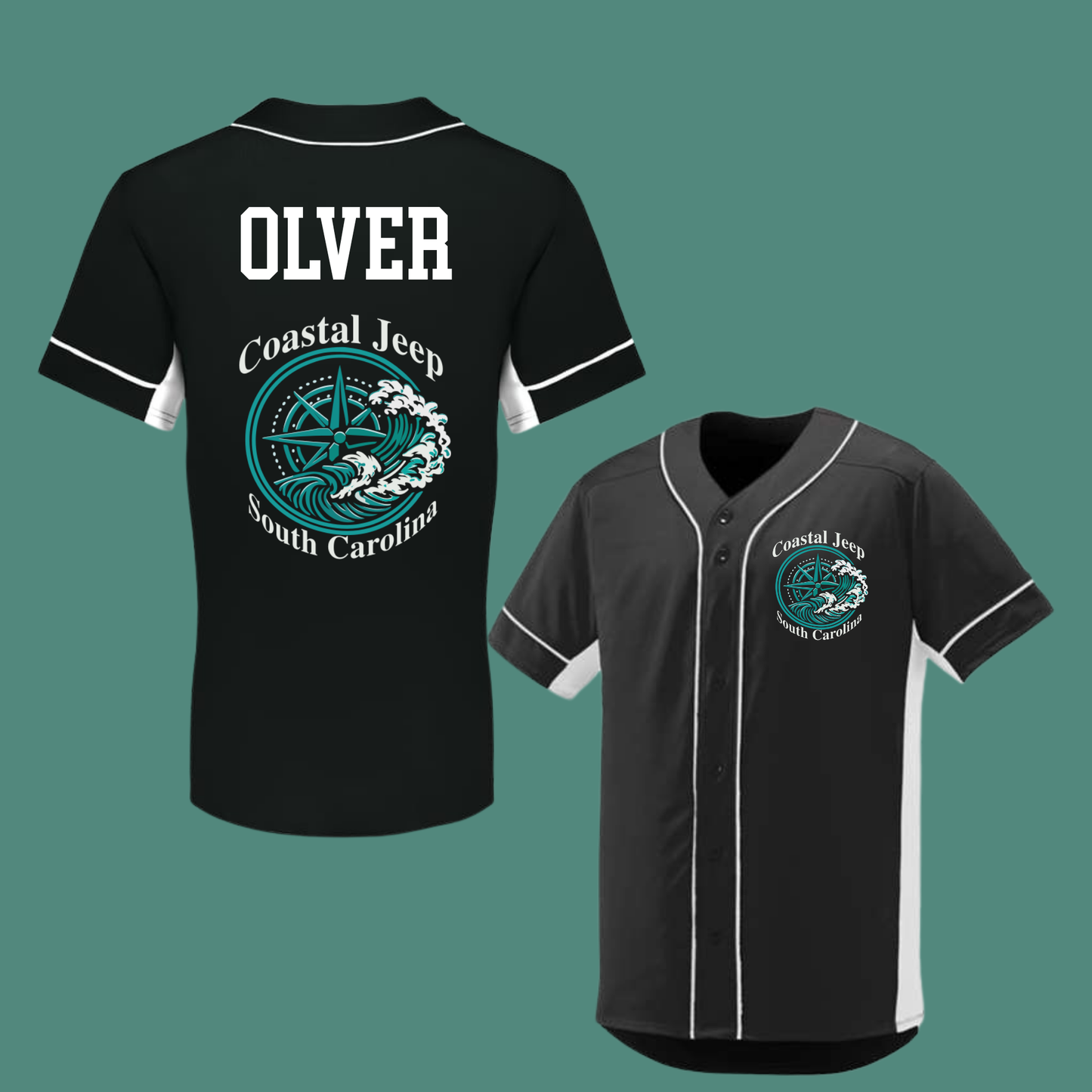 COASTAL JEEP - SLUGGER JERSEYS