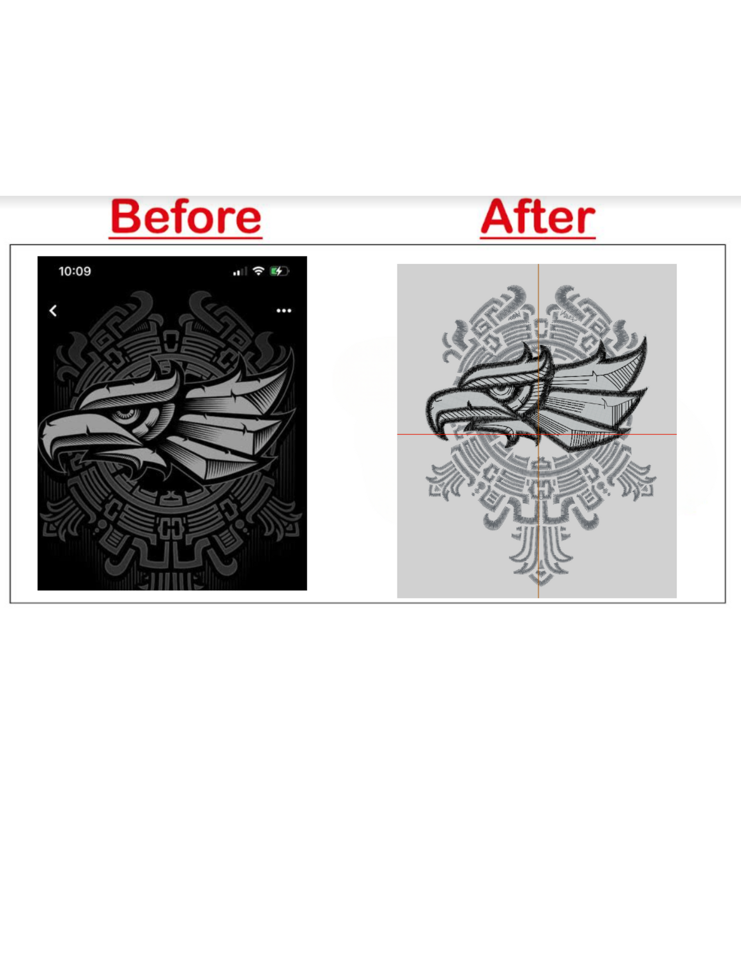 ART SERVICE - DIGITIZING AND VECTORIZATION