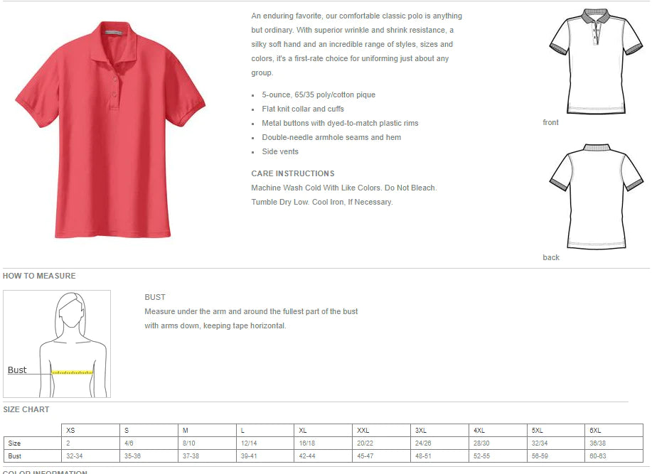 Ladies Silk Touch™ Polo - DIVINE REDEEMER