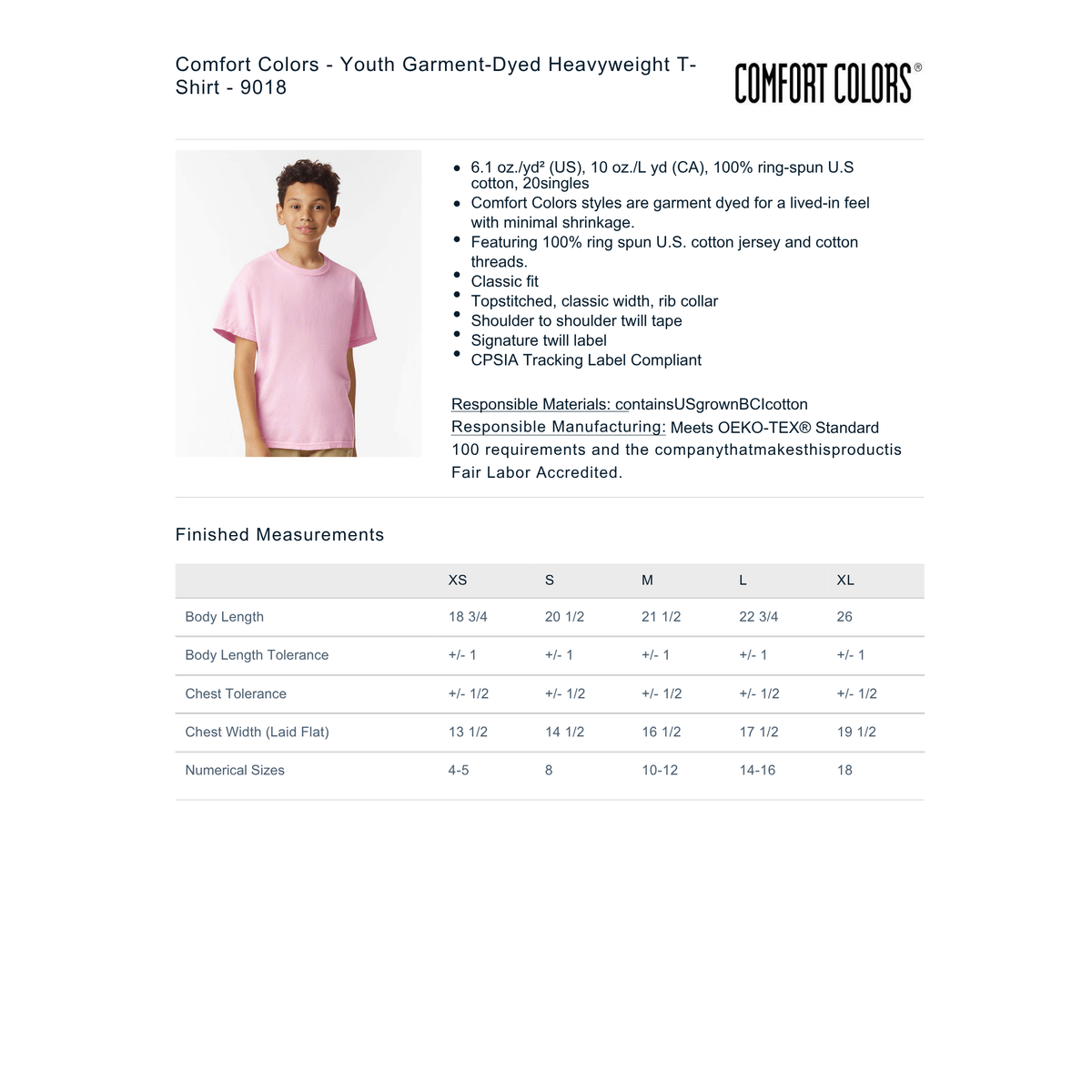 Patriot Cheer Classic Competition Tee