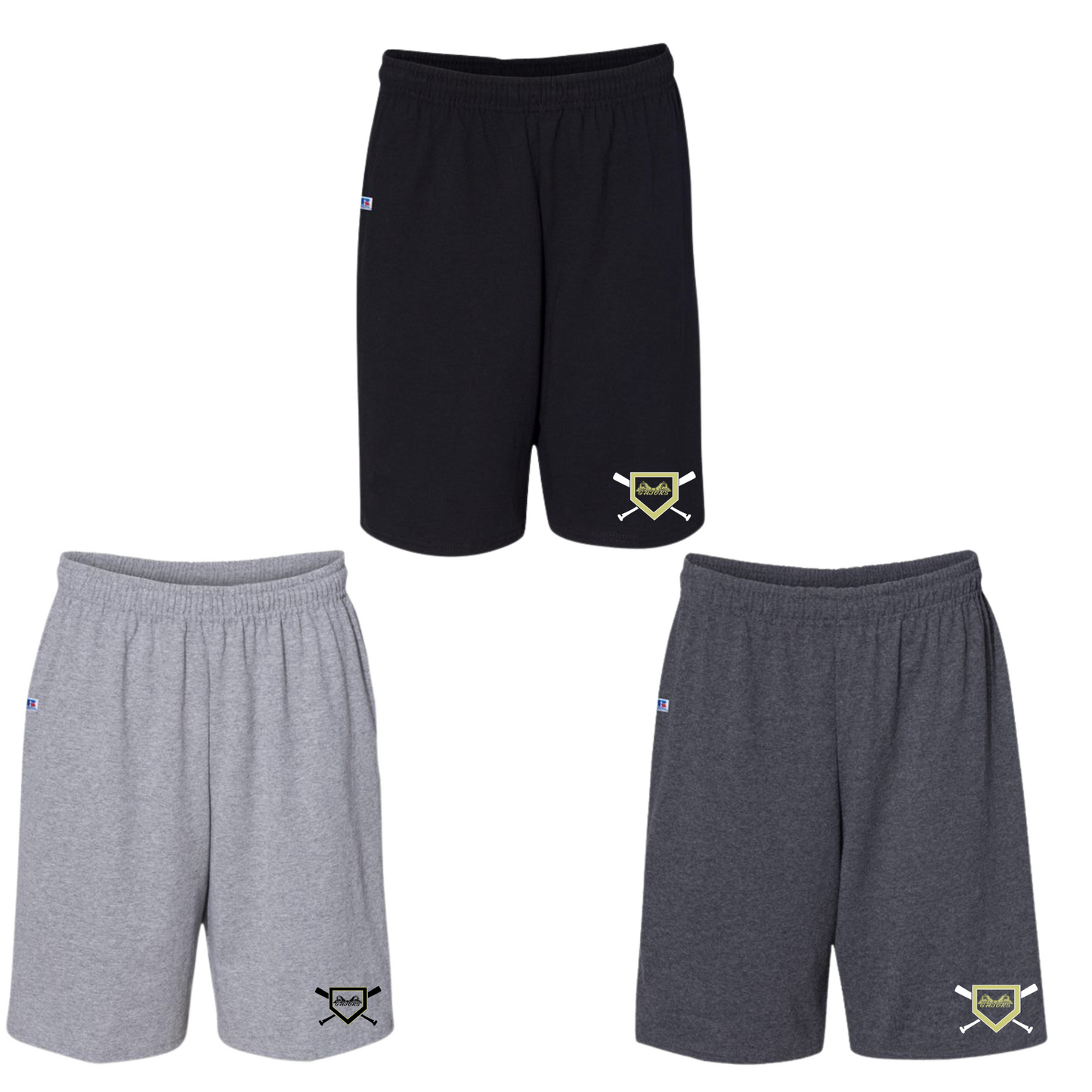 GC BASEBALL - Jersey Cotton Shorts with Pockets