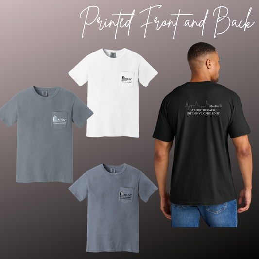 CVICU - Comfort Colors - T-Shirt W/POCKET