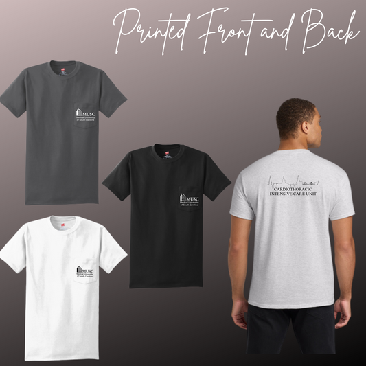 CVICU - Cotton T-Shirt with Pocket