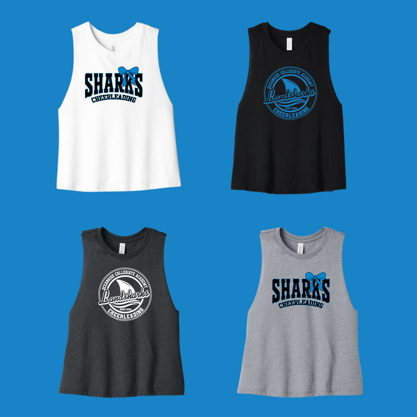 Oceanside Collegiate Academy - CROP MUSCLE TANK