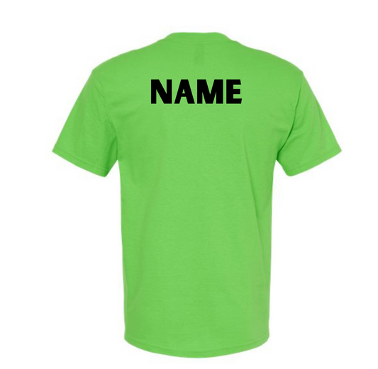ADD A NAME TO THE BACK