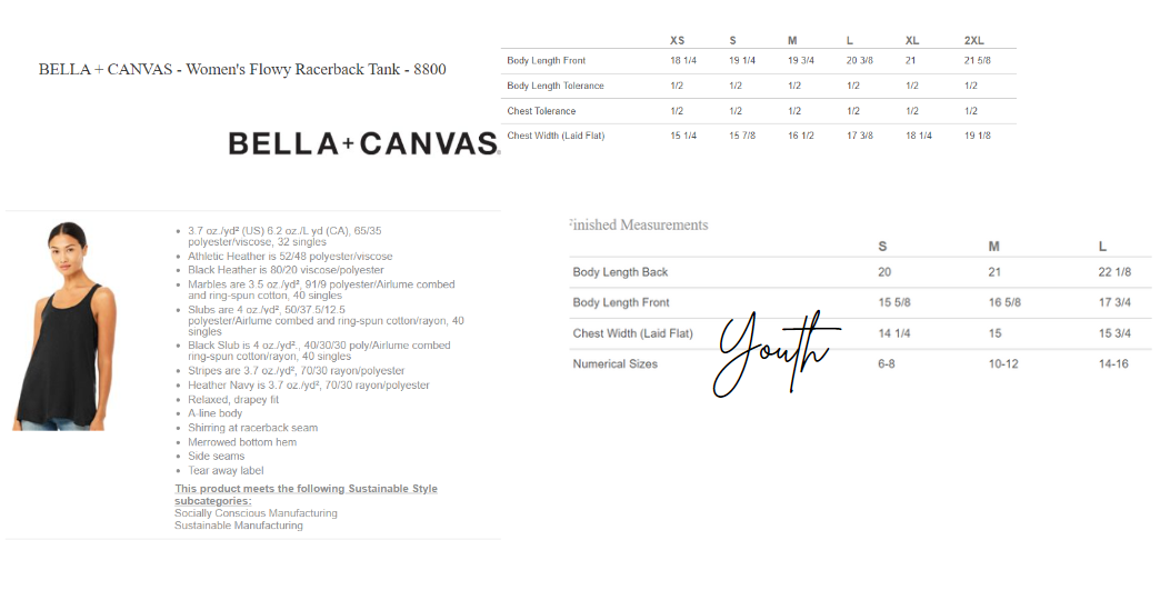 FIERCE - TANK - RHINESTONE