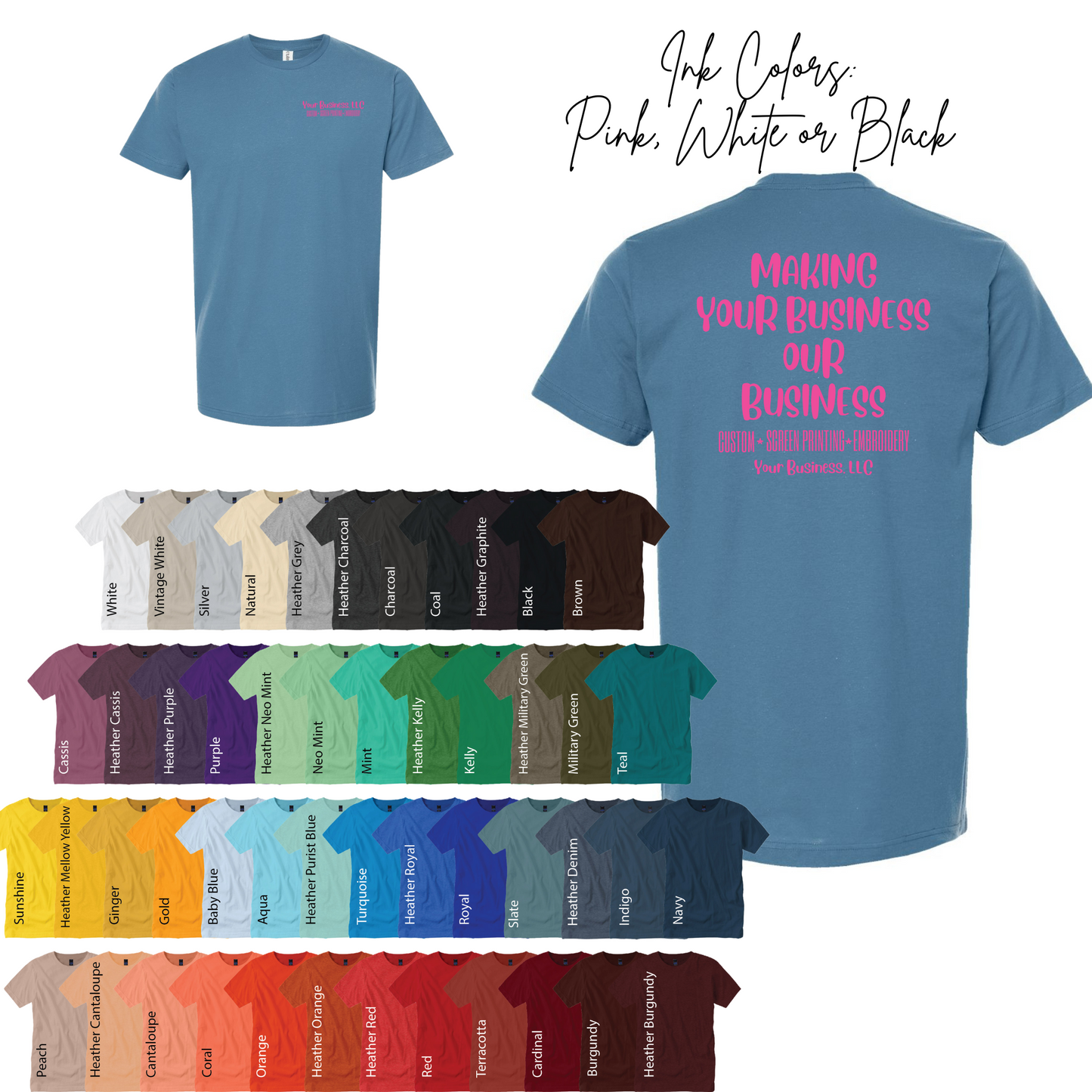 Support Your Business Tees