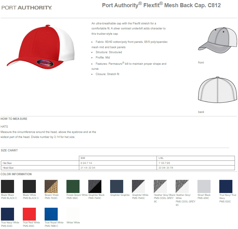 SC Xtreme -Flexfit® Mesh Back Cap