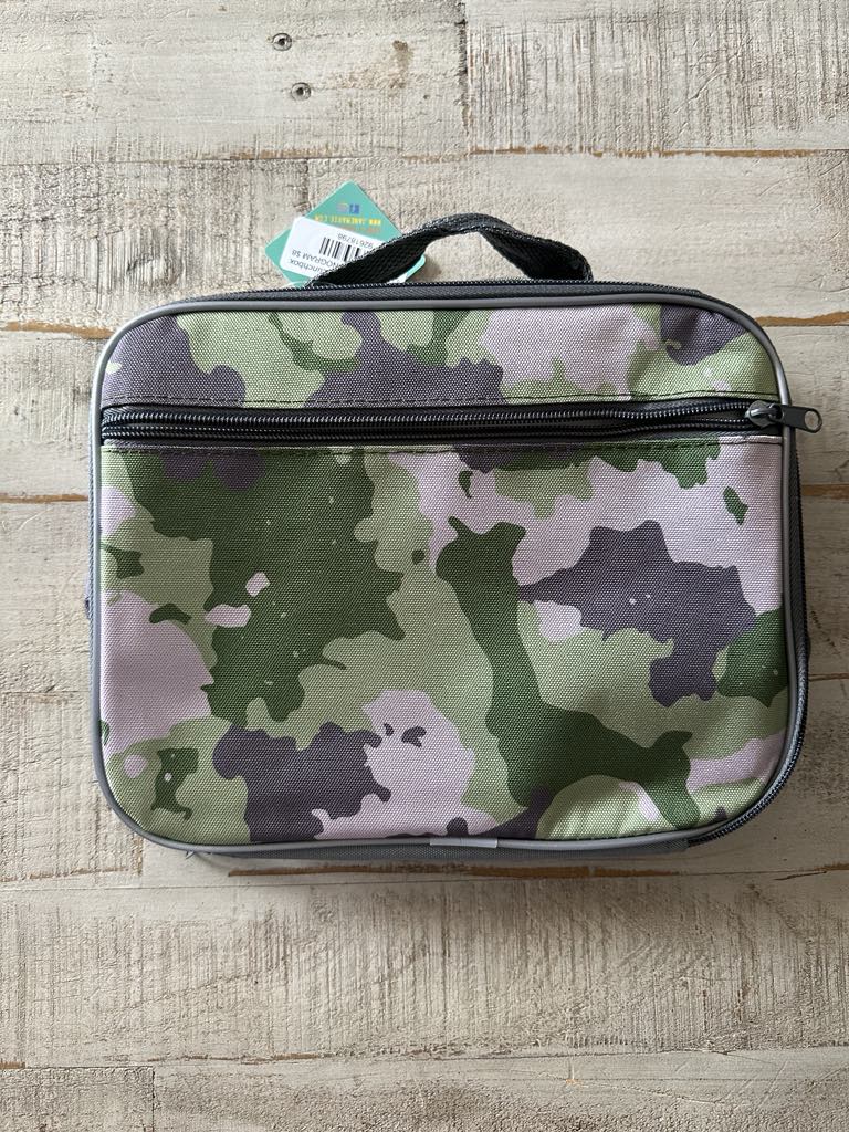 GREEN CAMO - LUNCH BOX