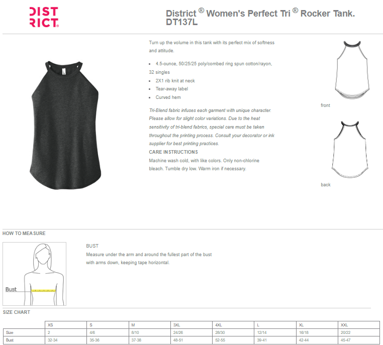 STRATFORD BAND - ROCKER TANK