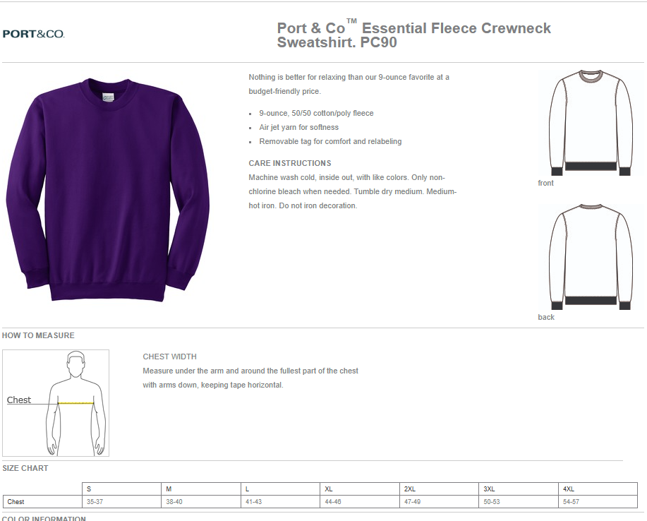 Devon Forest - CREWNECK SWEATSHIRT