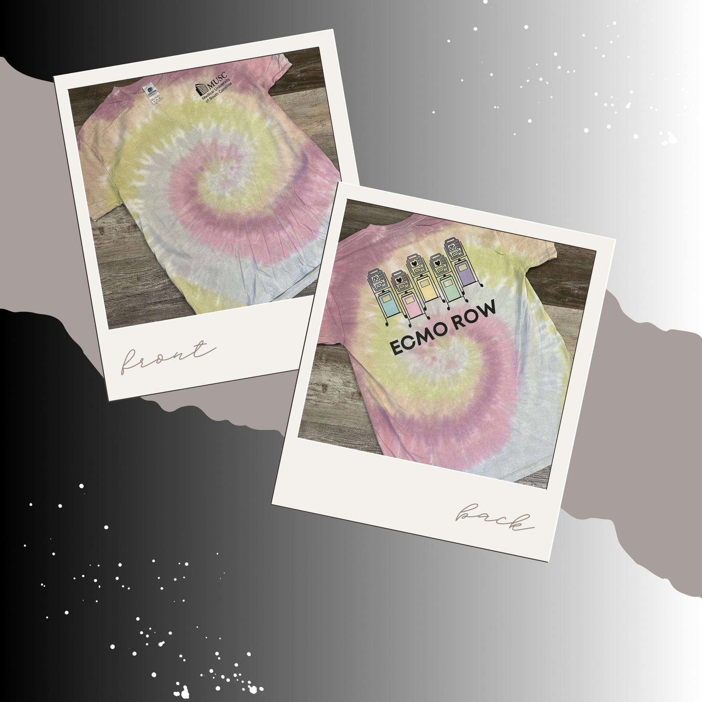 ECMO - Unisex Tie-Dyed T-Shirt