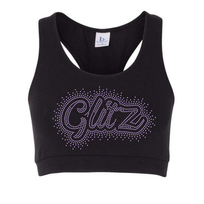 GLITZ  - SPORTS BRA - RHINESTONE