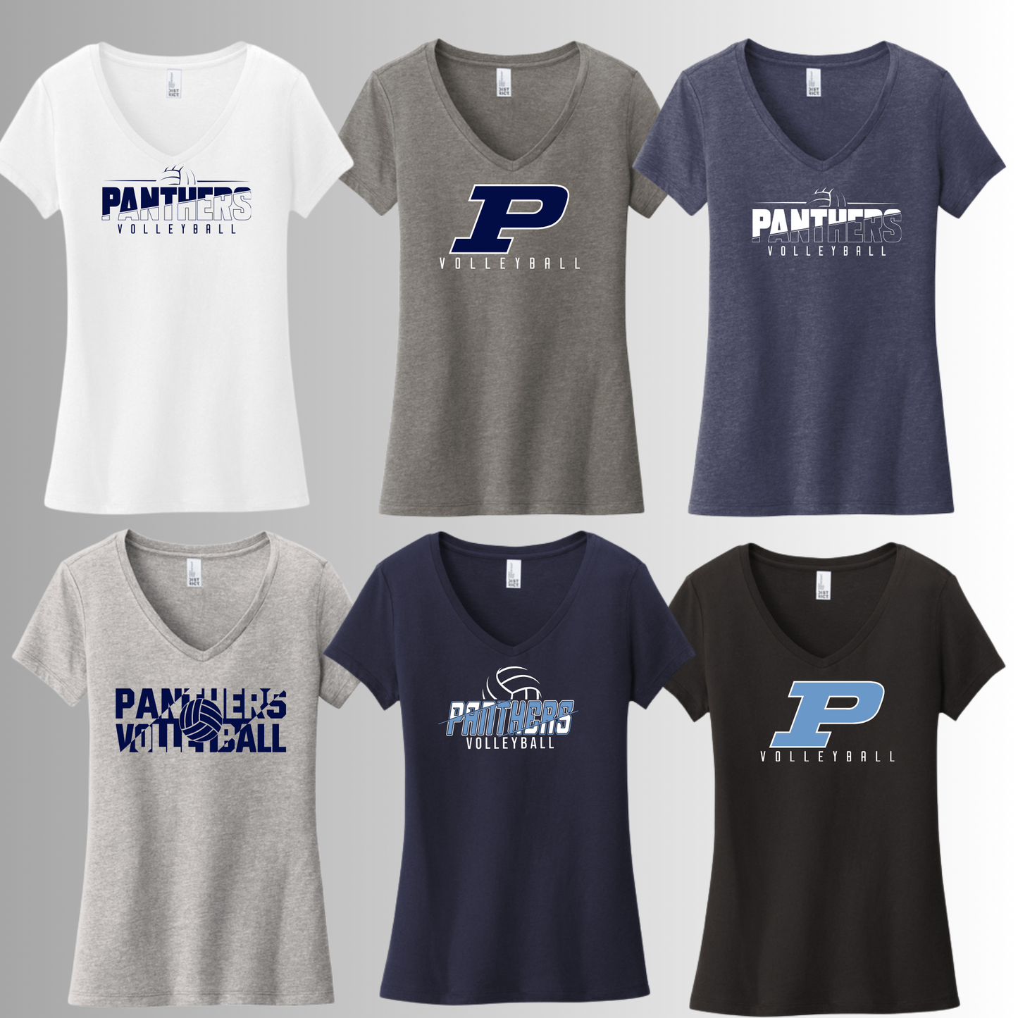 PINEWOOD MIDDLE - WOMEN'S VNECK TEE