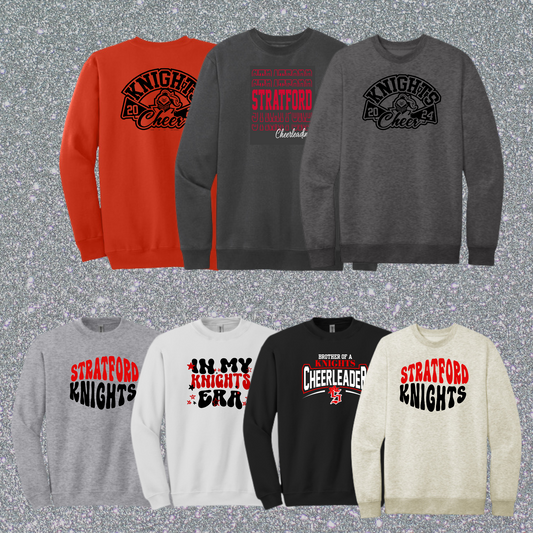 STRATFORD HIGH CHEER  - FLEECE CREW