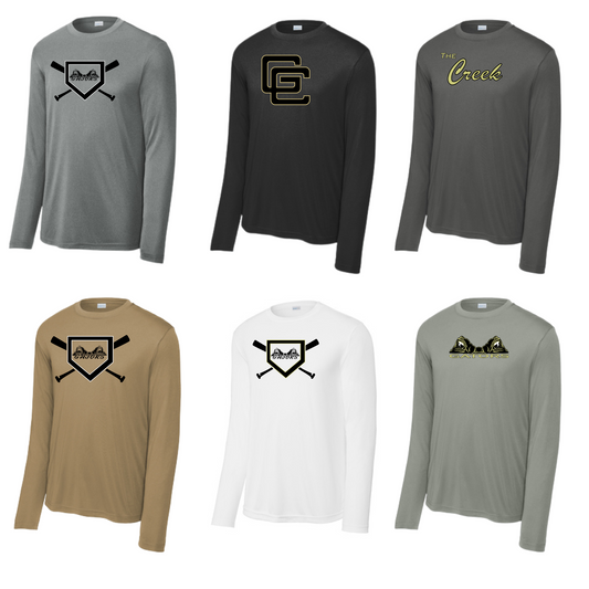 GC BASEBALL   - Performance Dry Fit - LONG SLEEVE